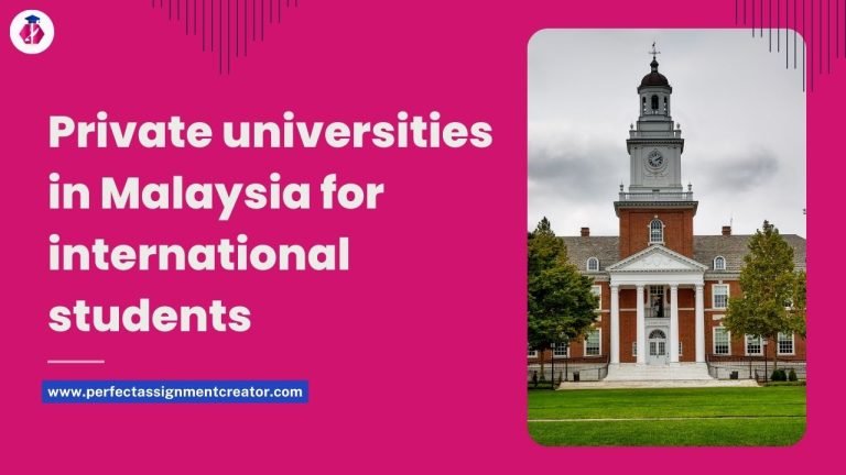 Private universities in Malaysia for international students​