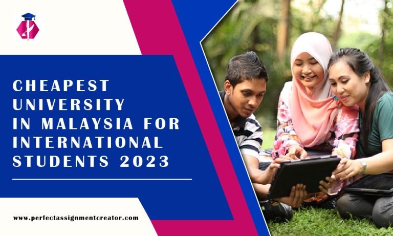 Cheapest university in Malaysia for international students 2023