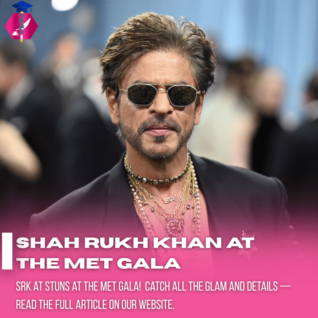 Shah Rukh khan at the met Gala