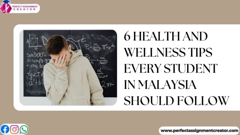 6 Health and Wellness Tips Every Student in Malaysia Should Follow