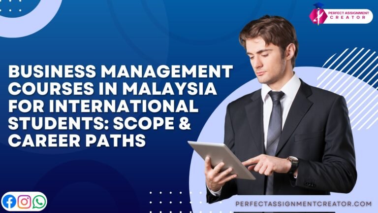 Business Management Courses Malaysia for International Students: Scope & Career Paths