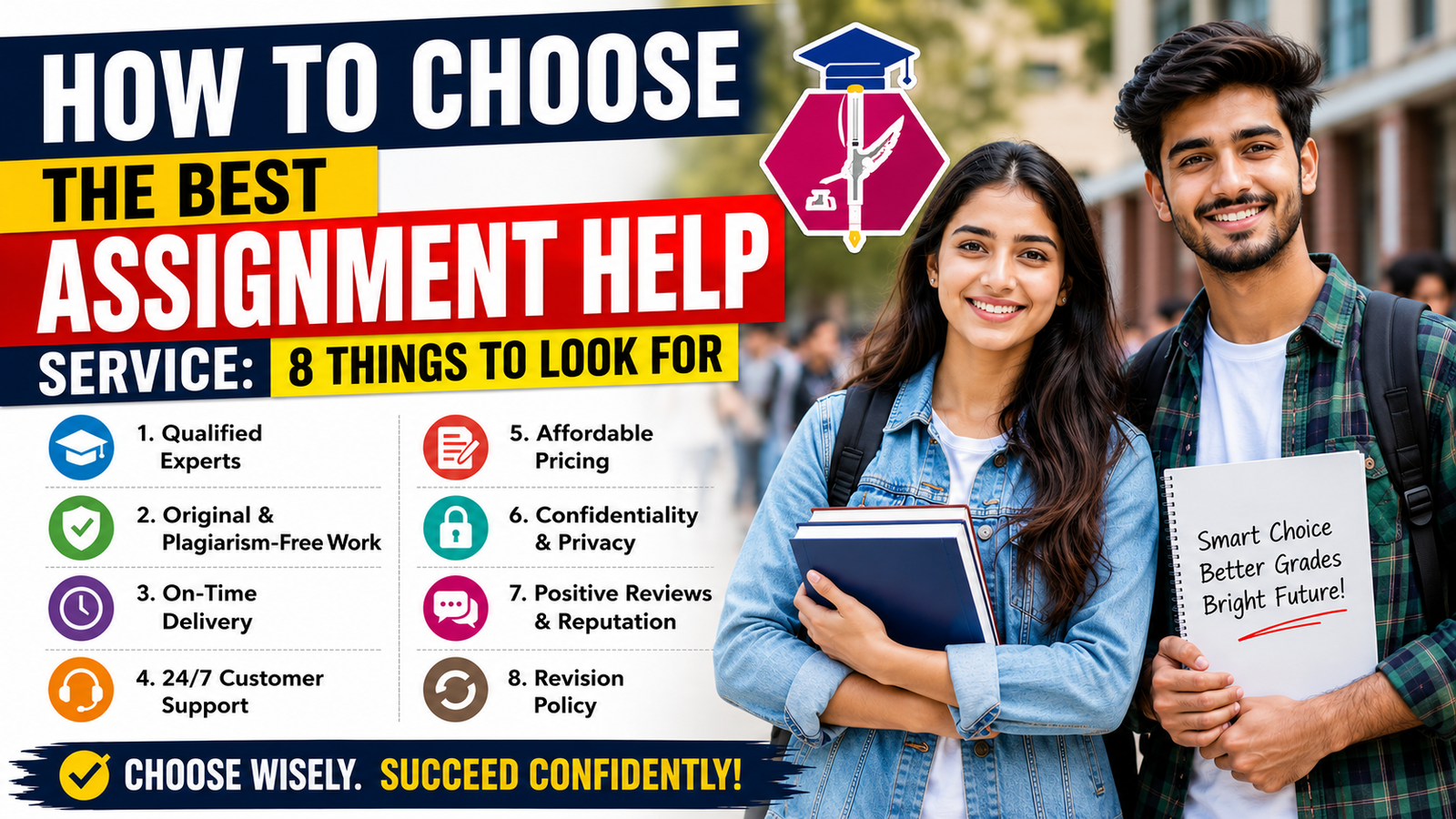 Read more about the article How to Choose the Best Assignment Help Service: 8 Things to Look For