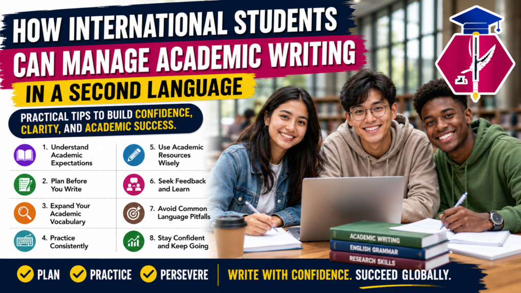 How International Students Can Manage Academic Writing in a Second Language