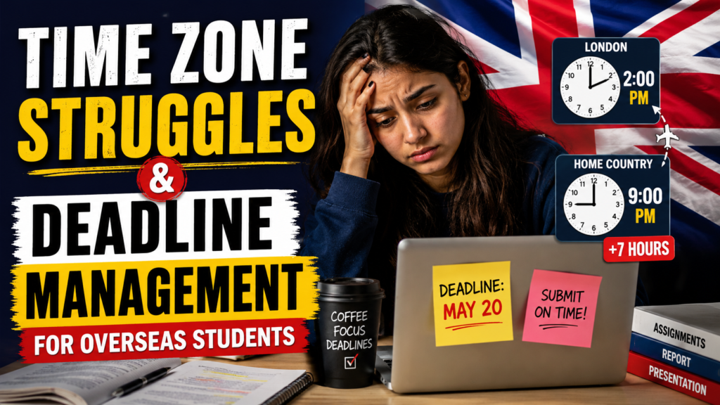Time Zone Struggles & Deadline Management for Overseas Students