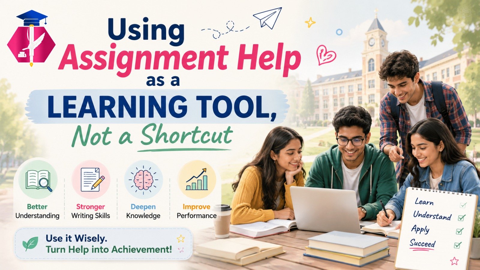 Read more about the article Using Assignment Help as a Learning Tool, Not a Shortcut.
