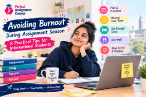 Avoiding Burnout During Assignment Season: 8 Practical Tips for International Students