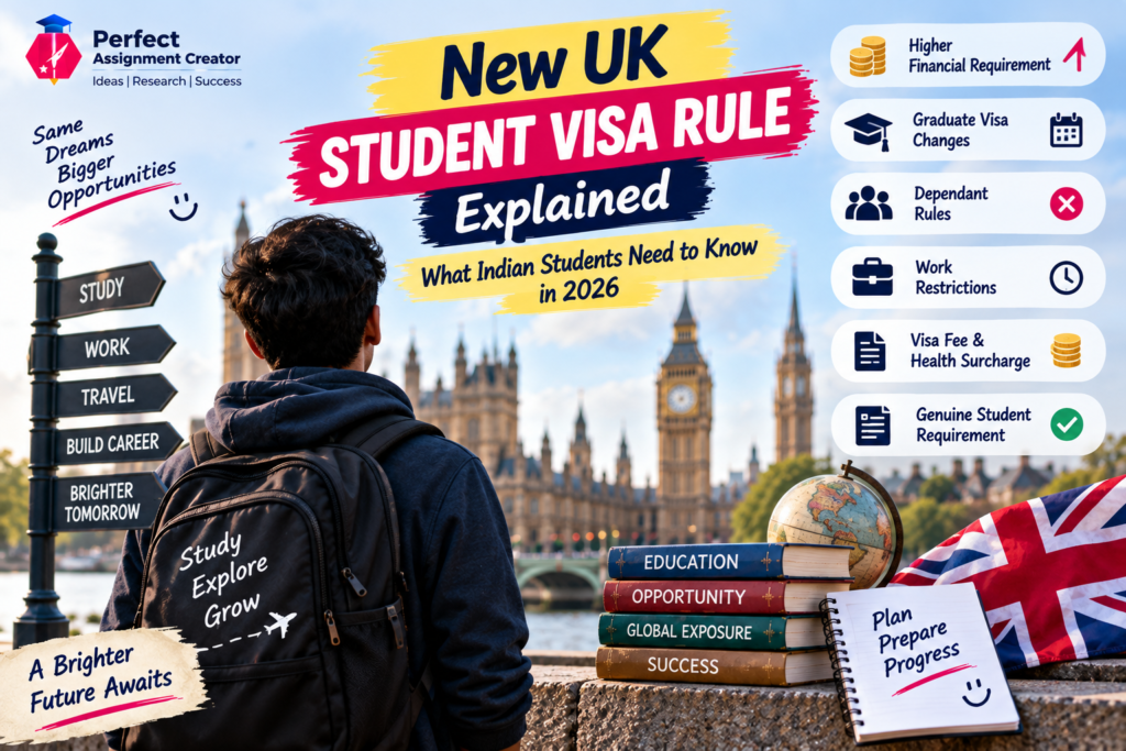 New UK Student Visa Rules Explained: What Indian Students Need to Know in 2026