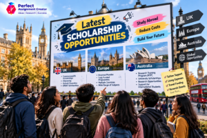 Latest Scholarship Opportunities for Indian Students Abroad in 2027–2028